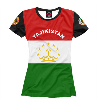 Женская футболка Tajikistan