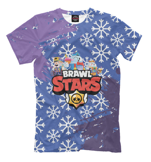 Футболка для мальчиков с изображением Brawl Stars цвета Белый