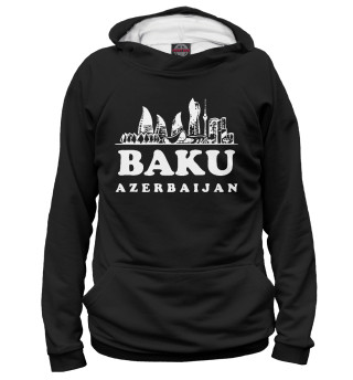 Худи для девочки Азербайджан