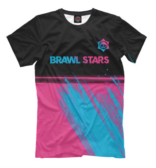 Футболка для мальчиков Brawl Stars Neon Gradient (colors)