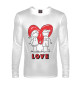 Мужской лонгслив LOVE