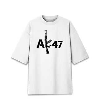 Мужская футболка оверсайз АК-47