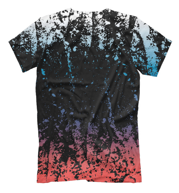 Мужская футболка с изображением RUSSIA цвета Белый