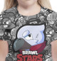 Футболка для девочек Brawl Stars: Crow