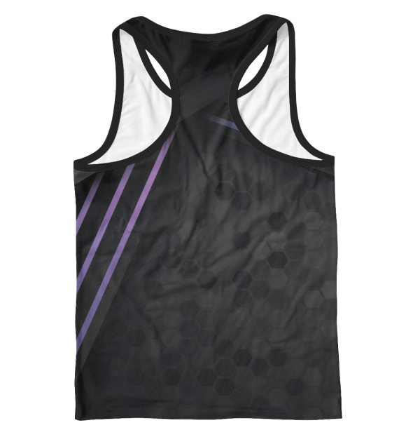 Мужская майка-борцовка с притом Brawl Stars цвета Белый Мужская майка-борцовка с изображением Brawl Stars цвета Белый