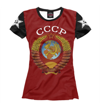 Футболка для девочек Символика СССР