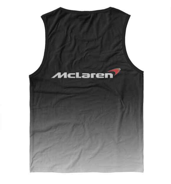 Майка для мальчика с изображением McLaren цвета Белый