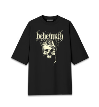 Женская футболка оверсайз Behemoth