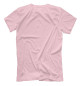 Мужская футболка Розовая ваниль