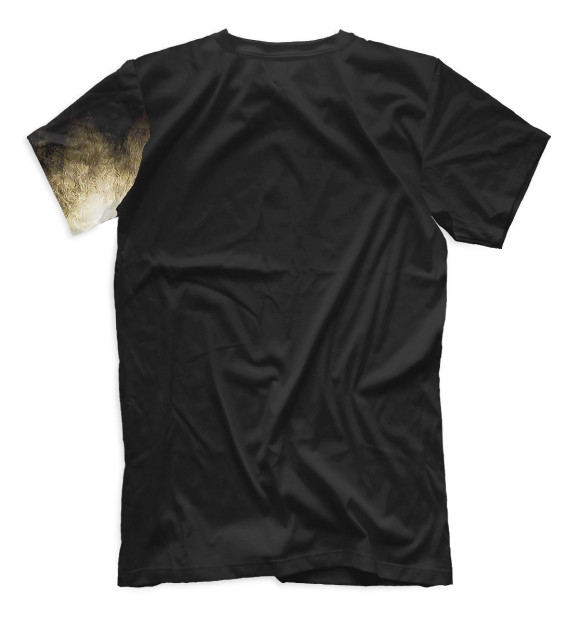 Мужская футболка с изображением Маленькая Элли цвета Белый