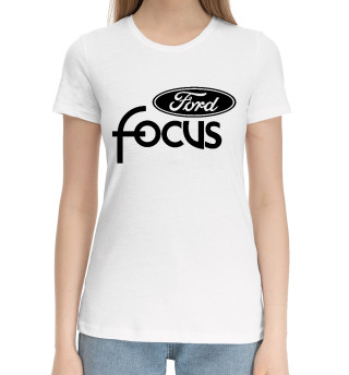 Хлопковая футболка для девочек Ford Focus
