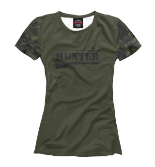 Женская футболка Для охоты и рыбалки