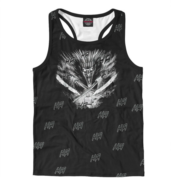 Мужская майка-борцовка с изображением Сага о Винланде цвета Белый