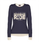 Женский лонгслив Life is better when you ride