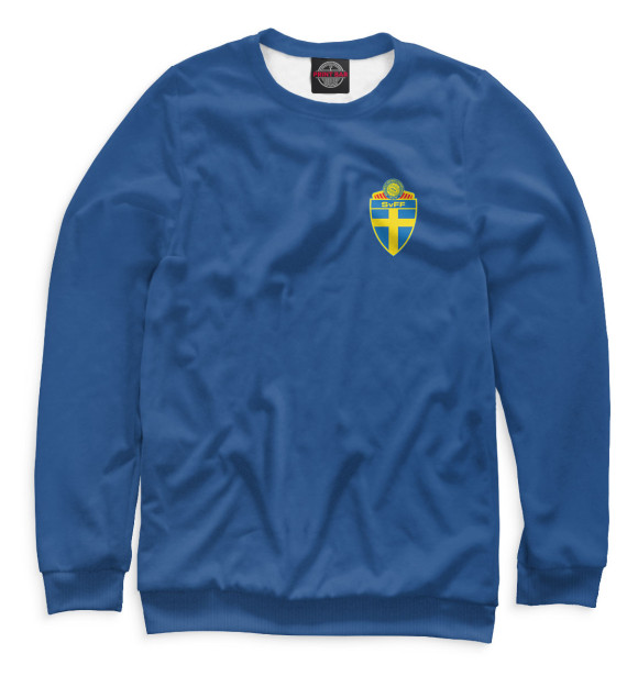 Свитшот для мальчиков с изображением Сборная Швеции цвета Белый
