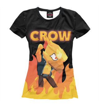 Футболка для девочек Brawl Stars Crow