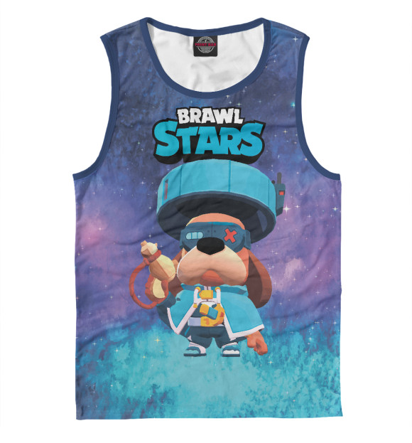 Майка для мальчика с изображением Генерал Гавс Brawl Stars цвета Белый