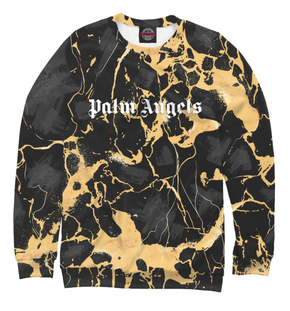 Мужской свитшот с изображением Palm Angels цвета Белый