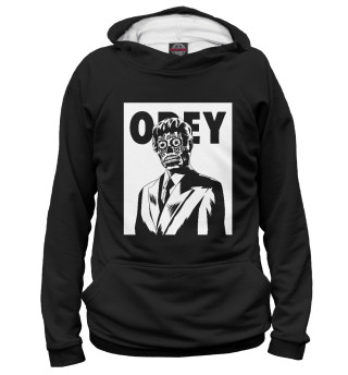 Мужское худи OBEY Black