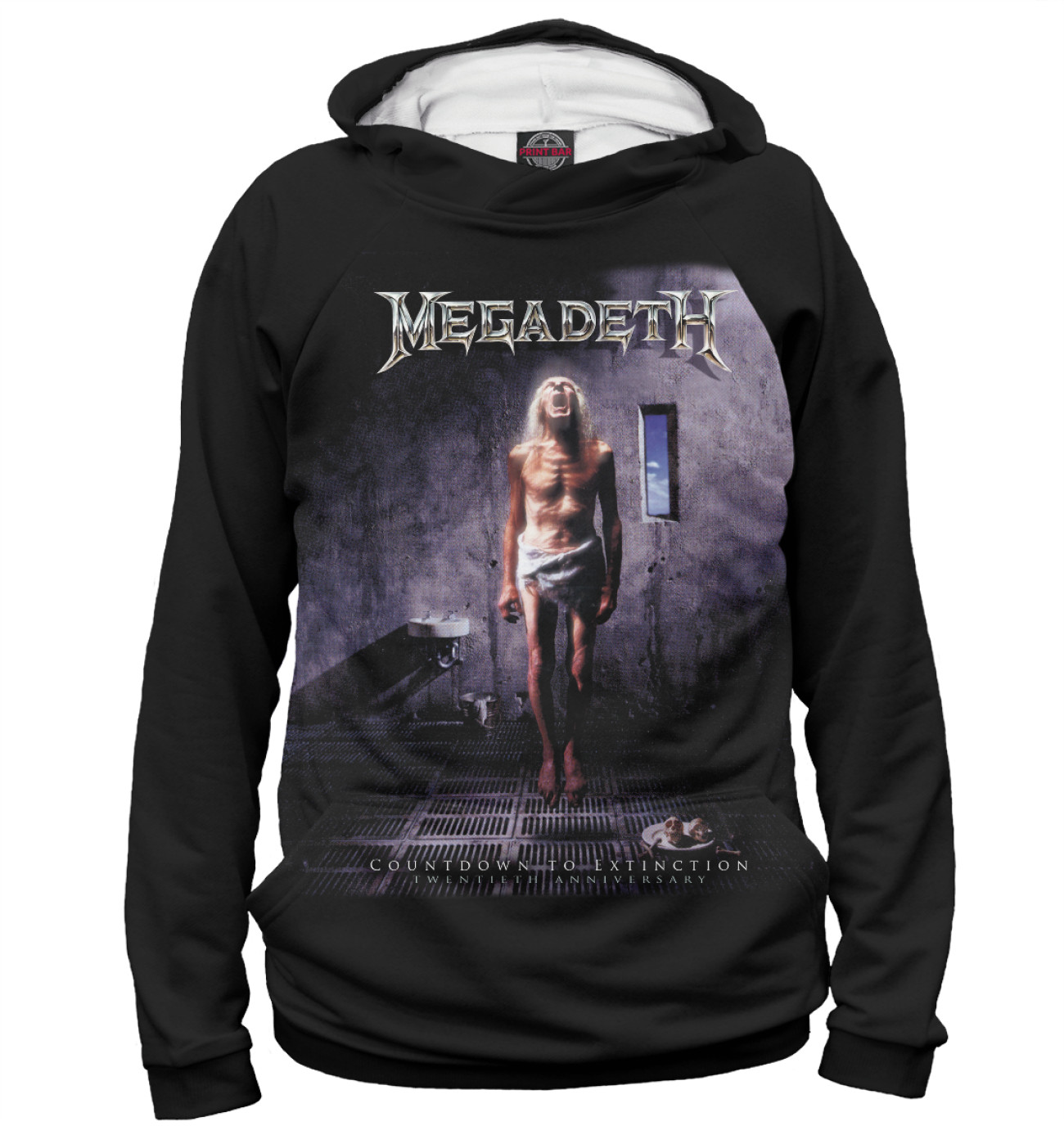 Мужское Худи Megadeth, артикул: MLU-143812-hud-2