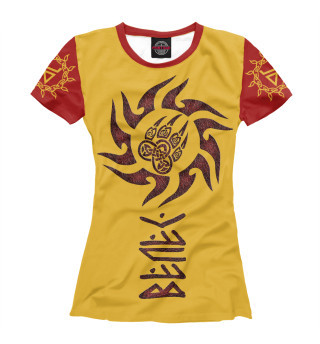 Женская футболка Символы Велеса