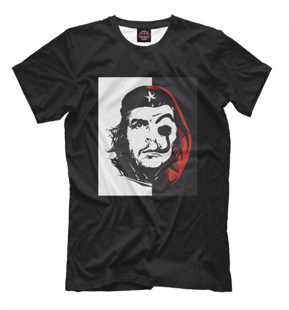 Мужская футболка с изображением Che Dali цвета Белый