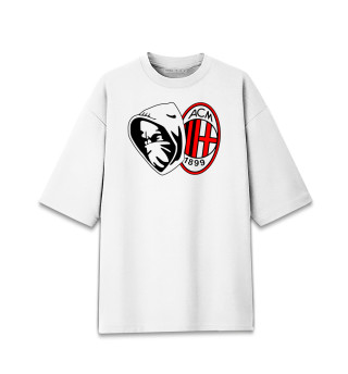 Женская футболка оверсайз AC Milan