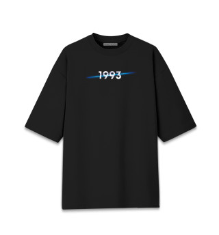 Женская футболка оверсайз Год рождения 1993