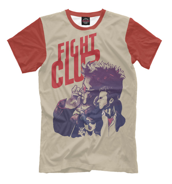 Футболка для мальчиков с изображением Fight Club цвета Белый