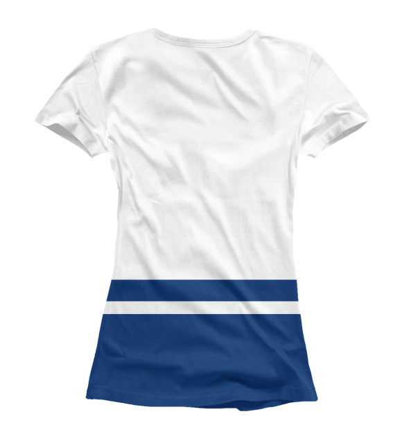 Футболка для девочек с изображением Торонто Мейпл Лифс цвета Белый