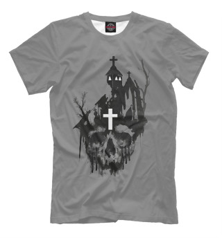 Футболка для мальчиков Skull Church