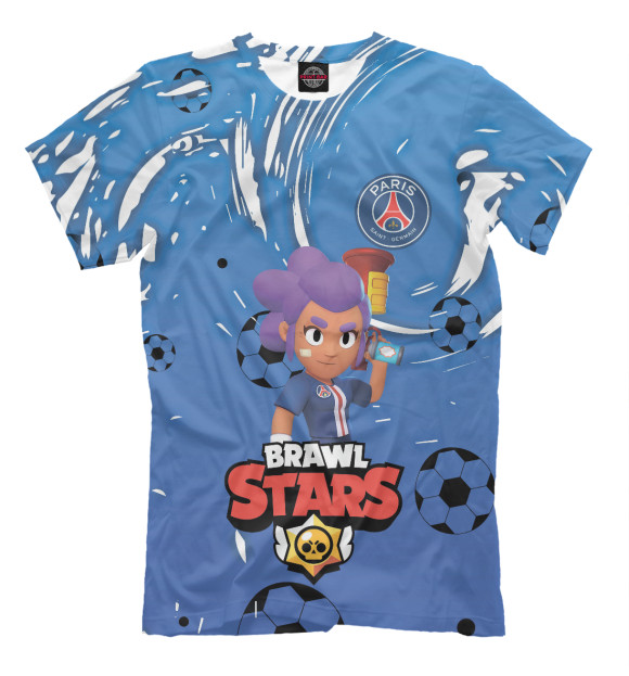 Футболка для мальчиков с изображением Brawl Stars цвета Белый