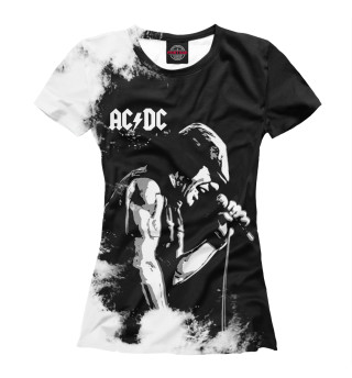 Женская футболка AC/DC