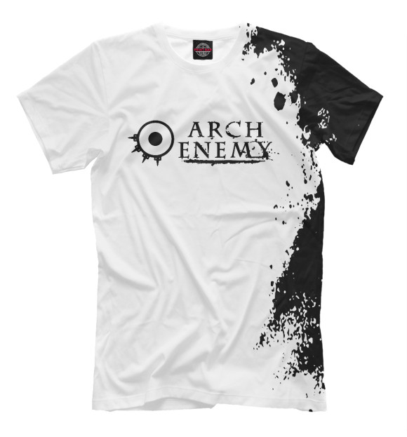 Футболка для мальчиков с изображением Arch Enemy цвета Белый
