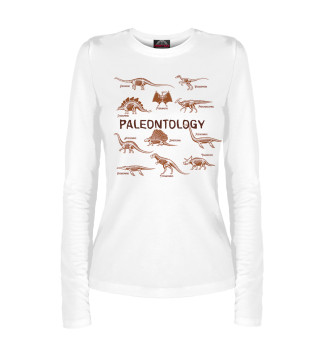 Женский лонгслив Paleontology