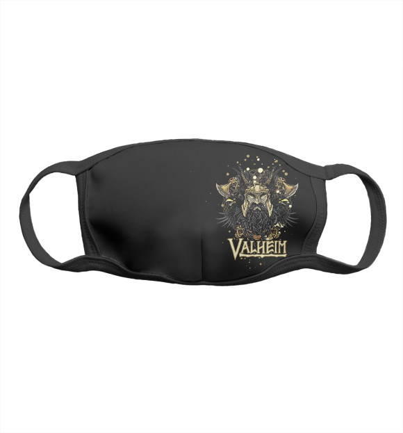 Маска тканевая с изображением Valheim цвета Белый