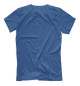 Мужская футболка One-Punch Man сайтама синий