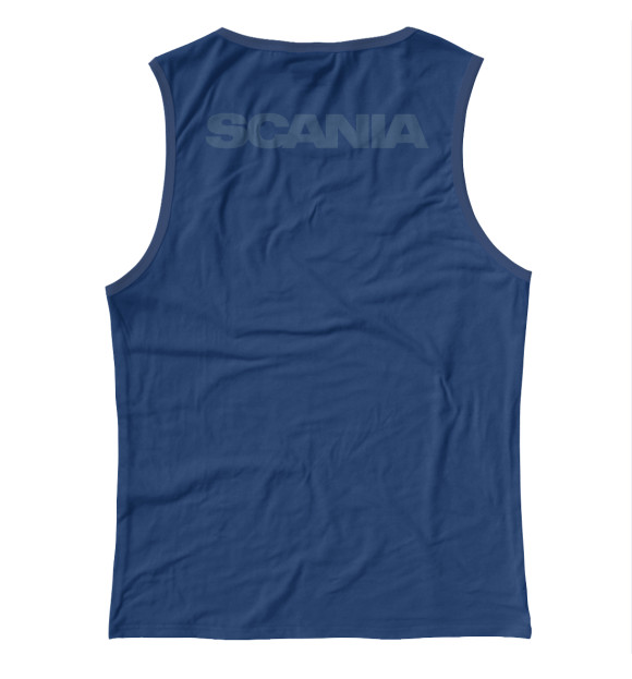 Майка для девочки с изображением SKANIA цвета Белый
