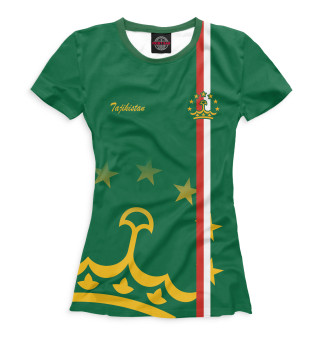 Женская футболка Tajikistan