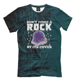 Футболка для мальчиков Don't Judge A Rock By Its C