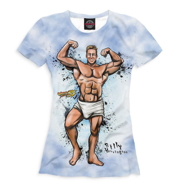 Футболка для девочек с изображением Гачимучи цвета Белый