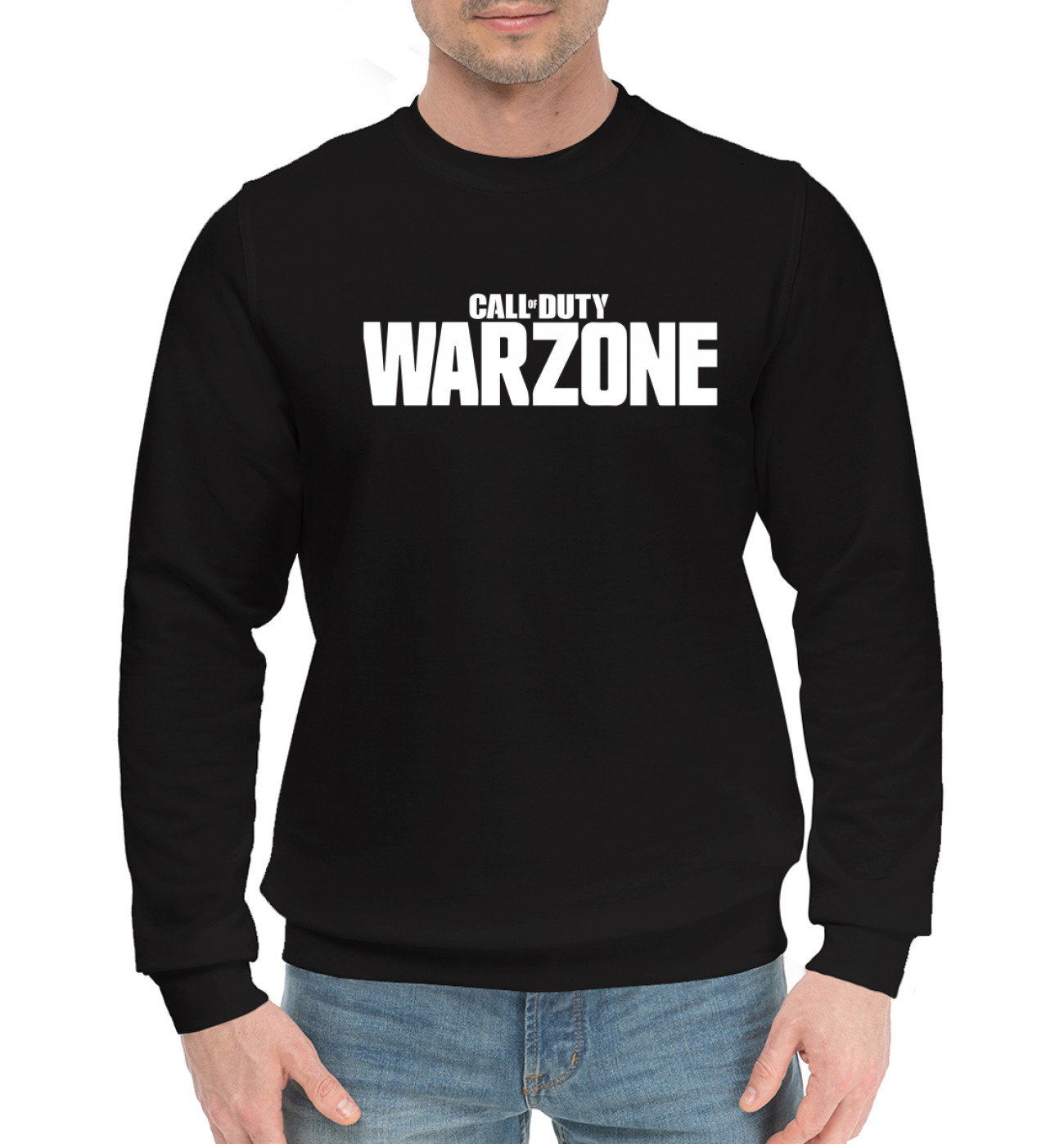 Мужской Хлопковый свитшот Call of Duty Warzone, артикул: COD-130053-hsw-2