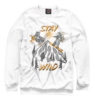 Женский свитшот Stay wild