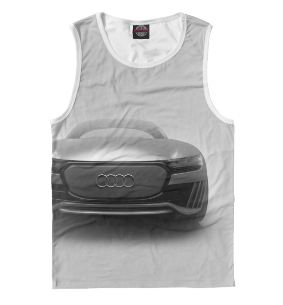 Майка для мальчика с изображением Audi Motorsport цвета Белый