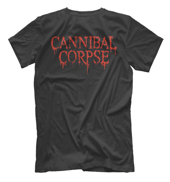 Футболка для мальчиков с изображением Cannibal Corpse цвета Белый