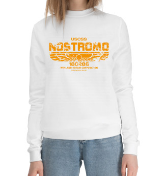 Женский хлопковый свитшот Nostromo