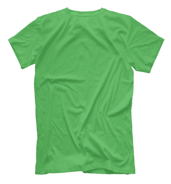 Мужская футболка с изображением Leon Green - Brawl Stars цвета Белый