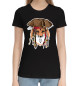 Женская хлопковая футболка Real pirate Fox