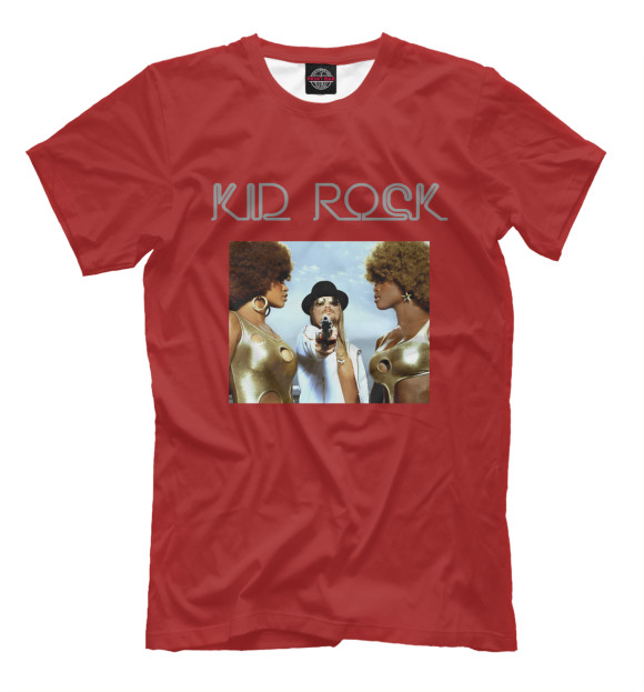 Футболка для мальчиков с изображением Kid Rock цвета Белый