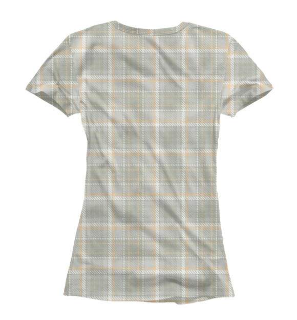 Женская футболка с изображением Billie Eilish cells цвета Белый